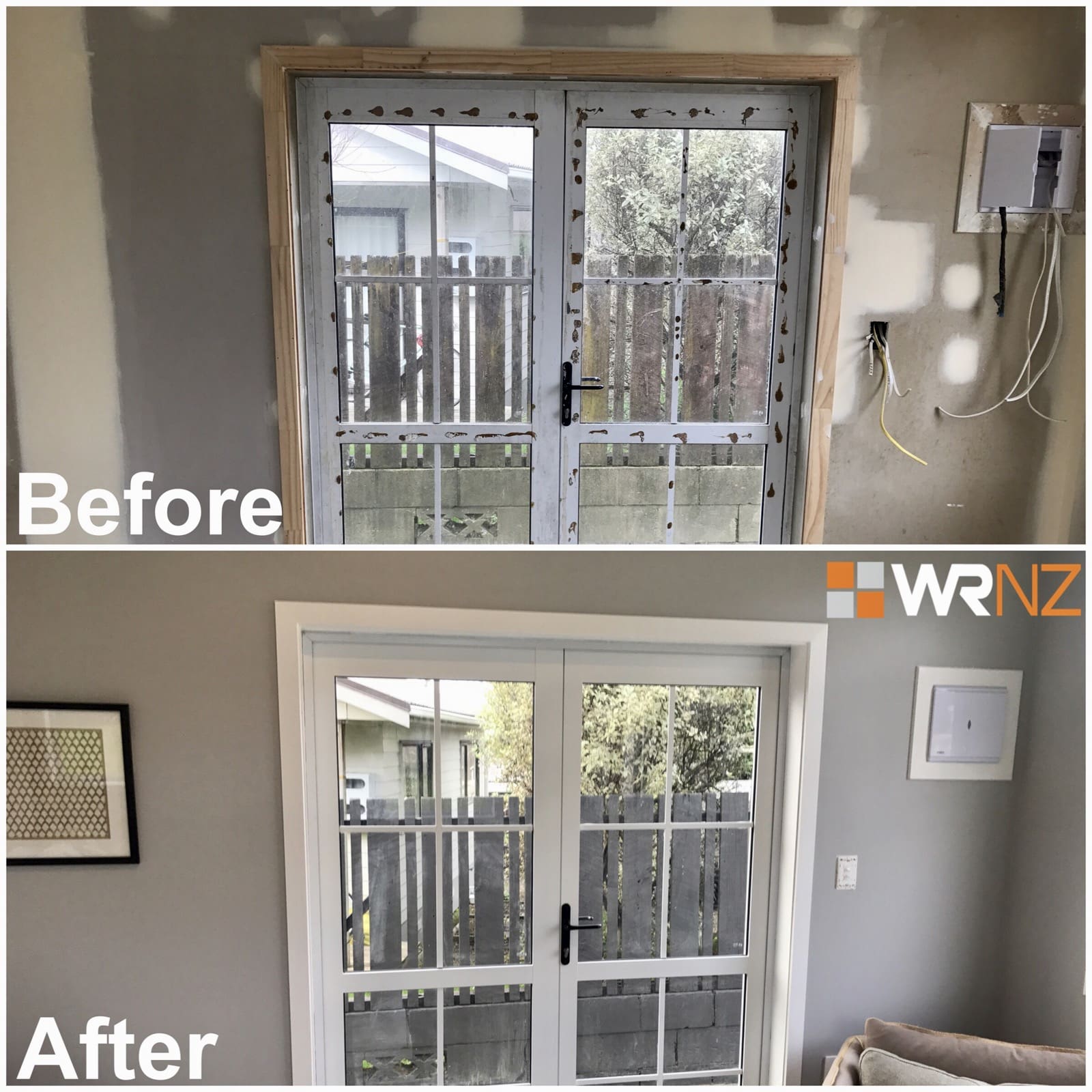 WRNZ Repair Work B&A